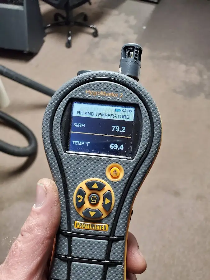 Moisture meter humidity assessment for Fire & Smoke Damage Restoration in Fairfield